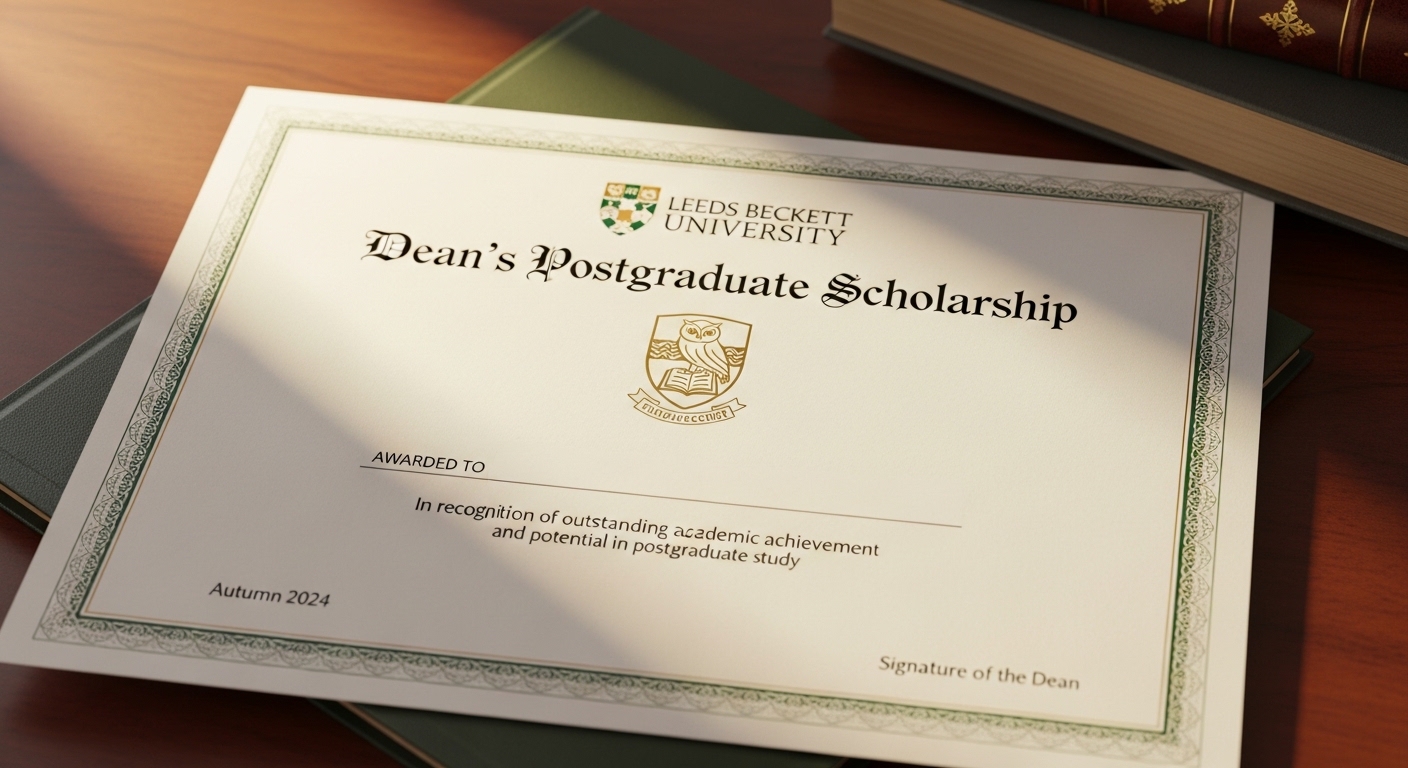 Dean's Postgraduate Scholarship
