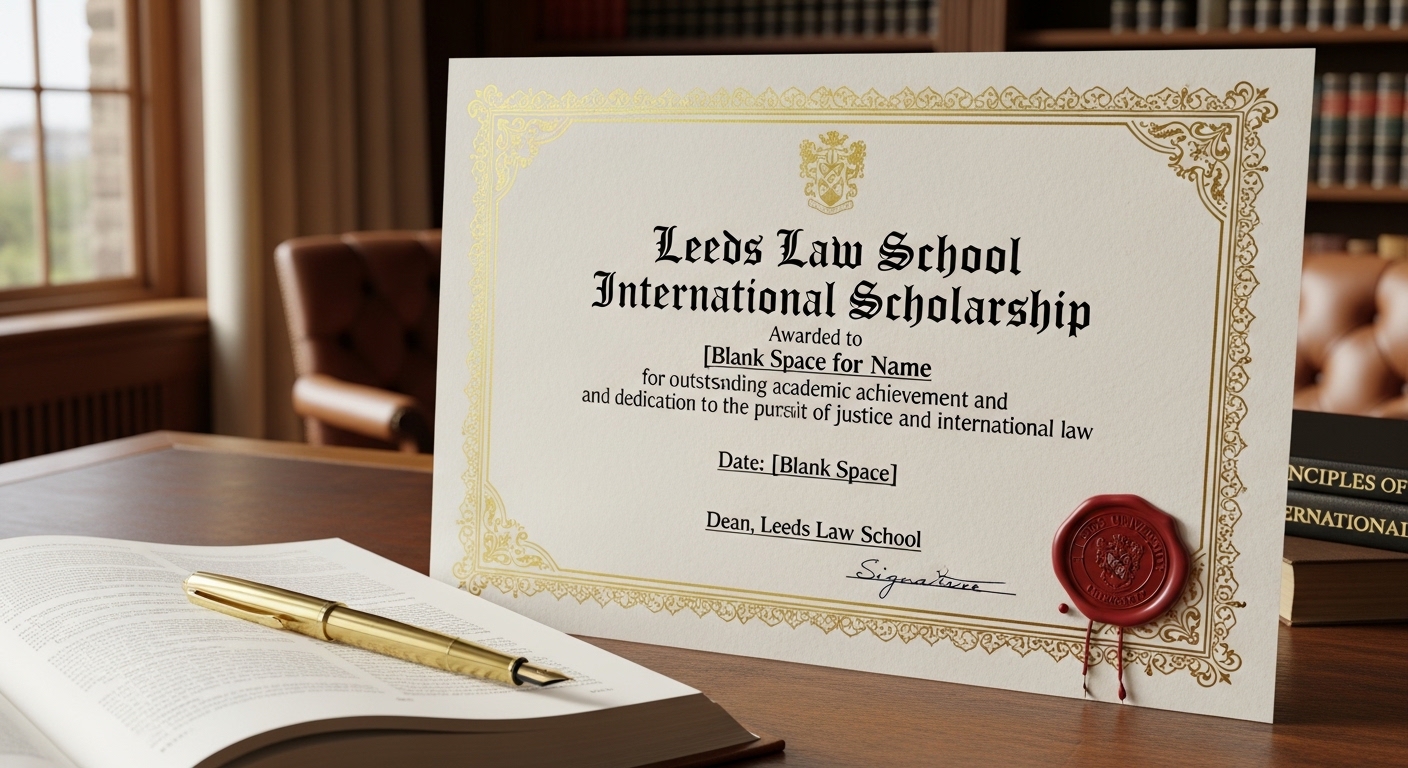 Leeds Law School International Scholarship